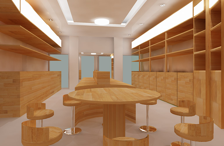 Access Spectrum interior design — archived 3D visualisation